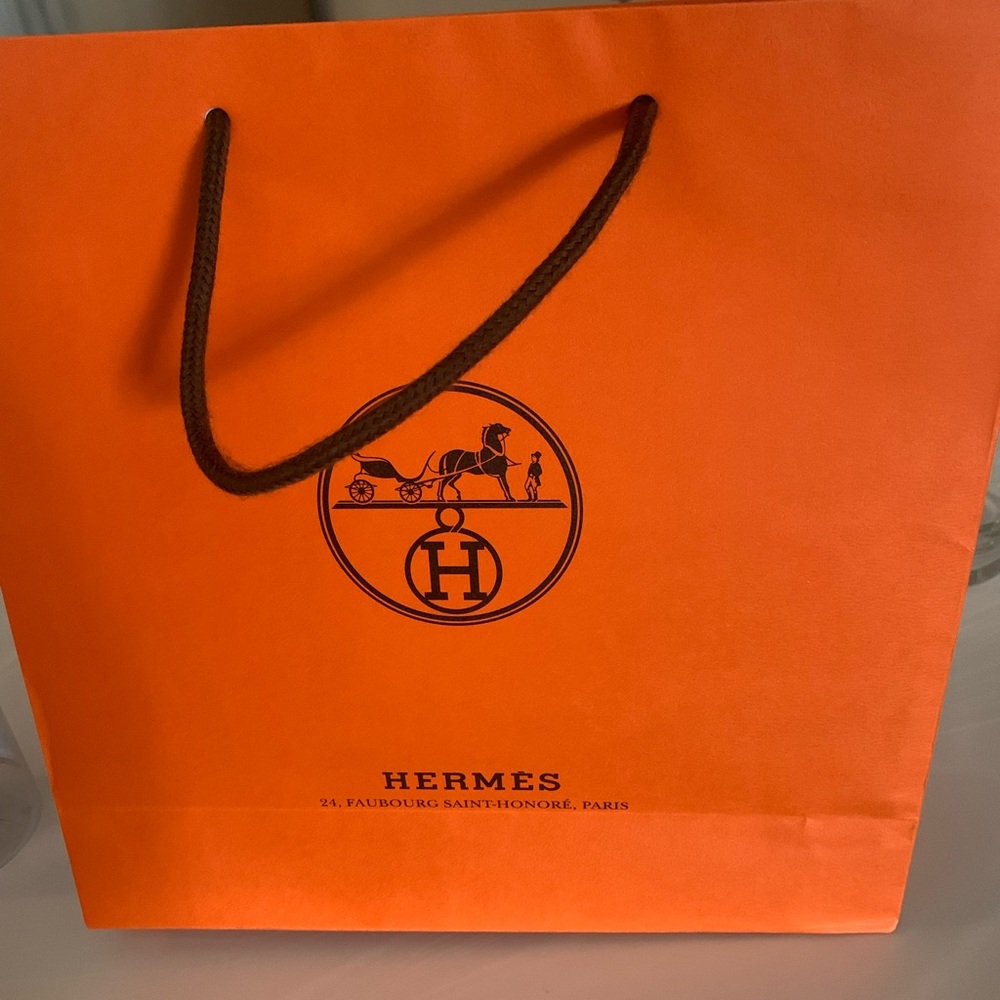 Hermès shopping bag